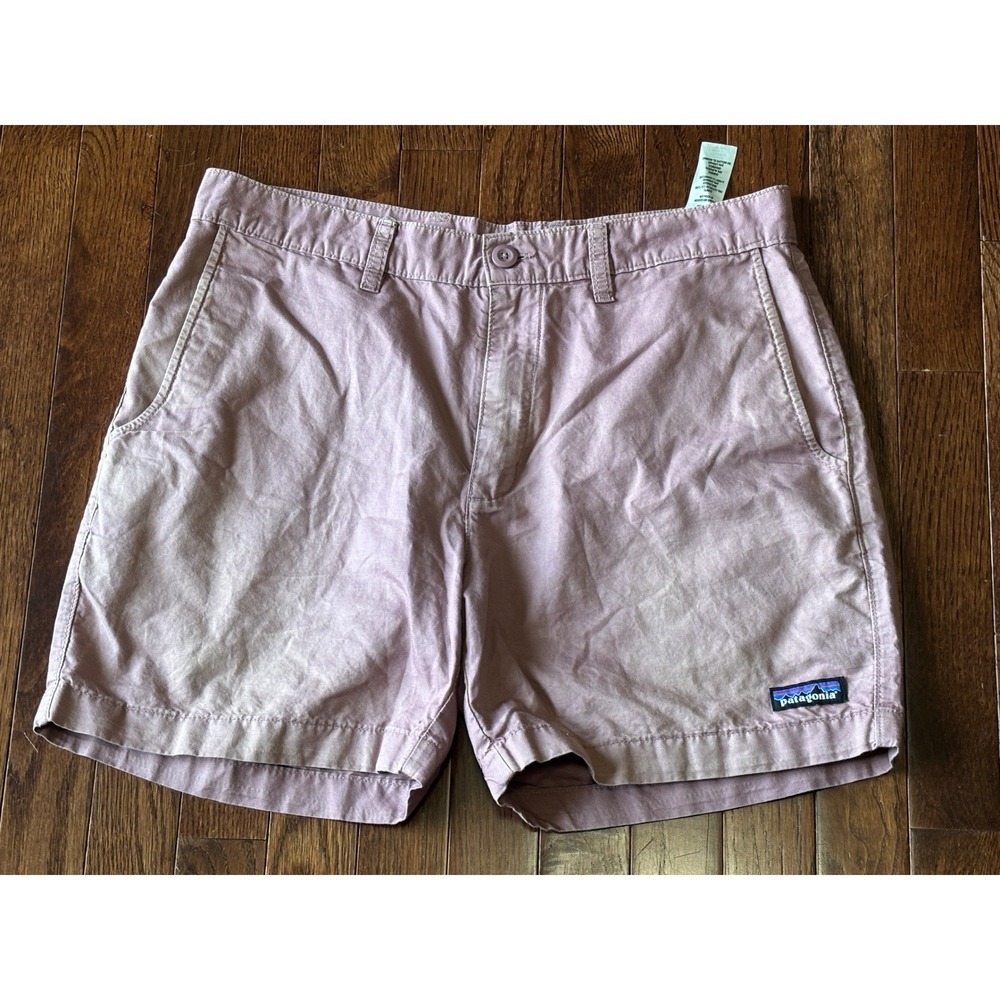 Patagonia Lightweight All-Wear Hemp Shorts Mens 32 Mauve Pink 6" 57756 SP23